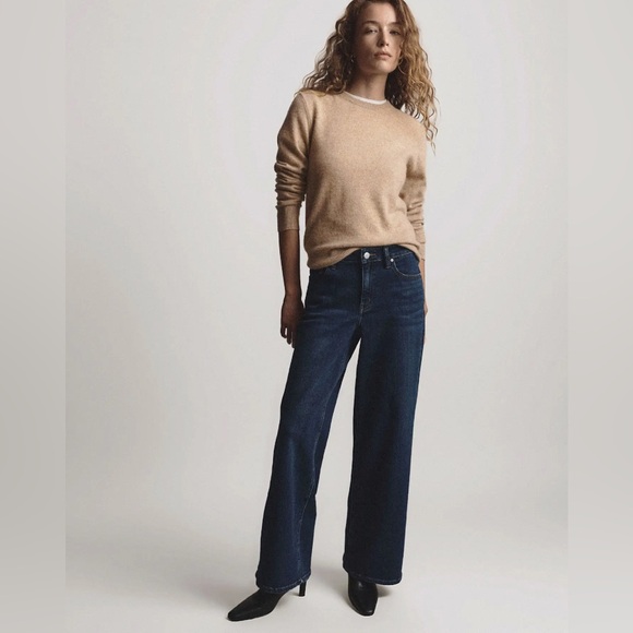 Quince Denim - Quince Mongolian cashmere sweater – size small